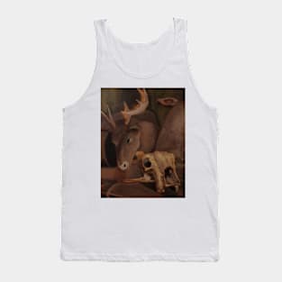 Still Life with Skull Tank Top